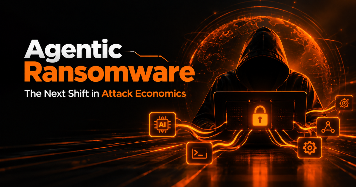 Agentic Ransomware The Next Shift in Attack Economics